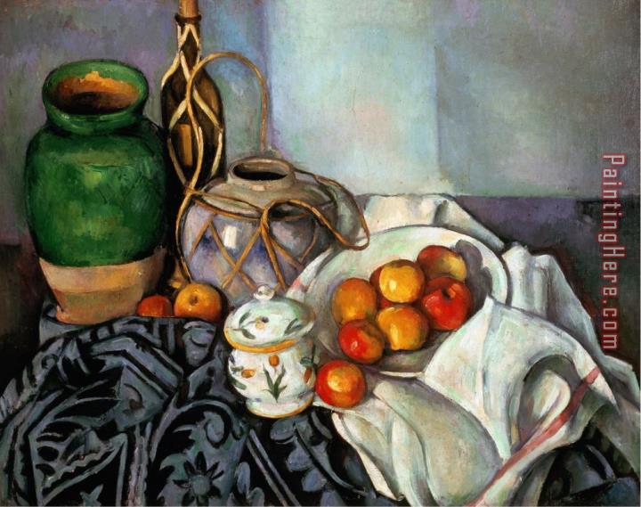 Paul Cezanne Still Life with Apples 1893 94